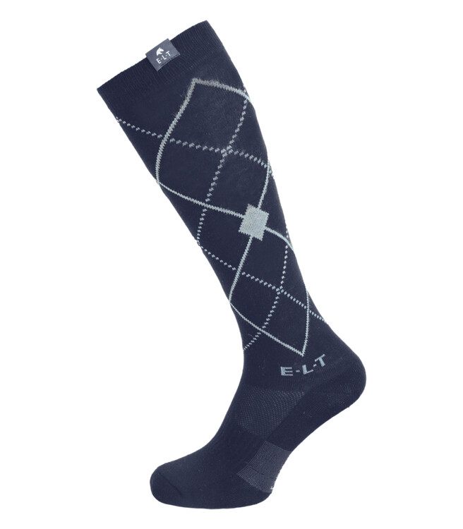 ELT Paardrijsokken Argyle