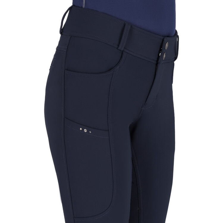 QHP Rijbroek Lymee softshell Junior FullGrip