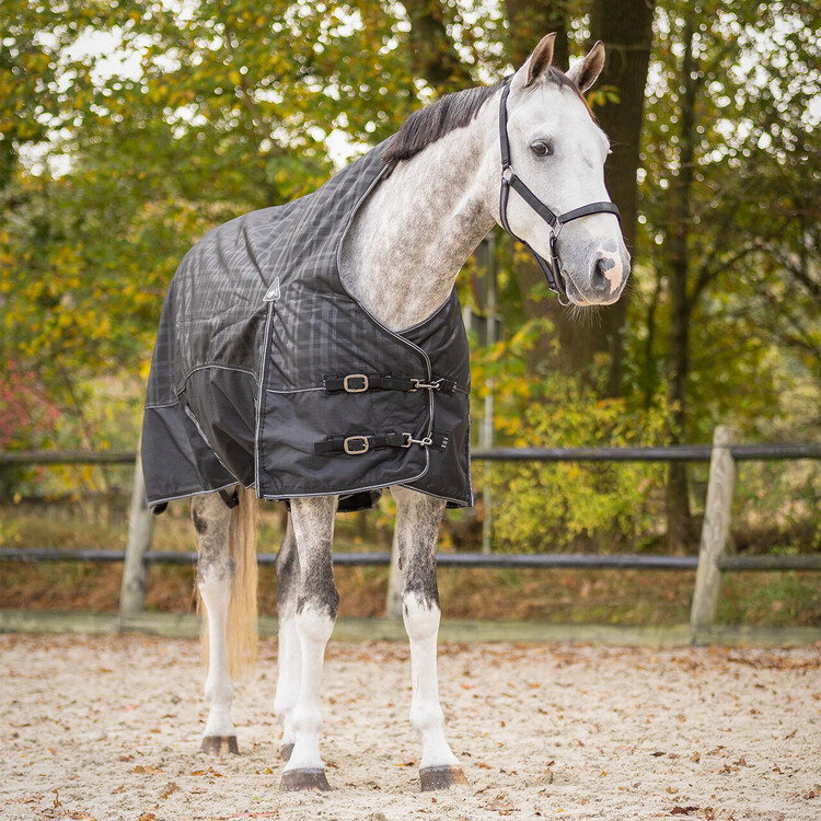 QHP Outdoordeken 1200D turnout collection halve hals 150gr
