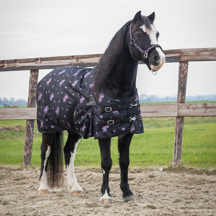 QHP Outdoordeken turnout Lize 100gr