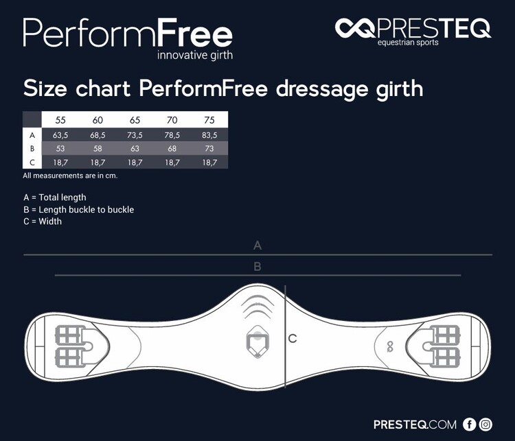 PresTeq Dressuursingel PerformFree