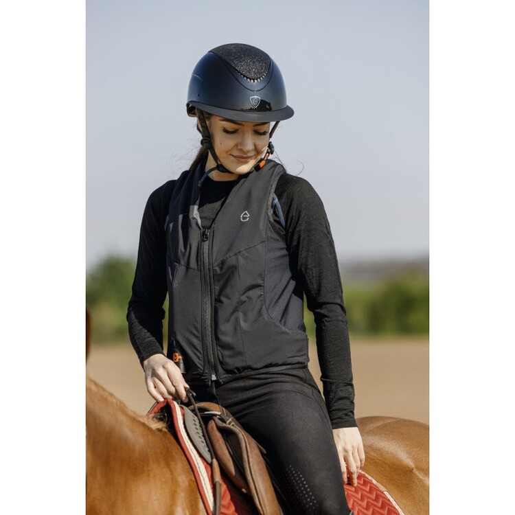 Equitheme Wings Shiny Glitter veiligheidshelm met MIPS