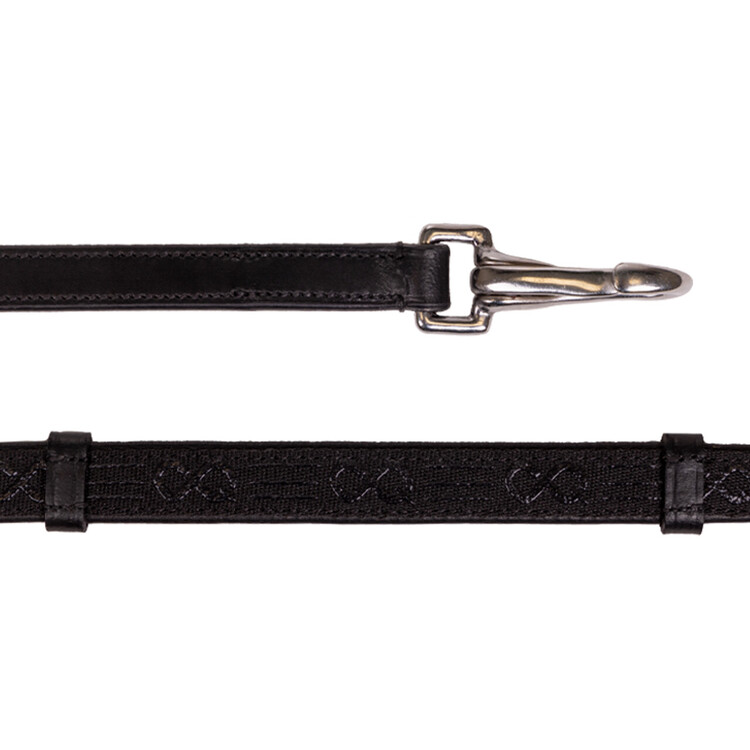 PresTeq Teugel FayRein voor bitloos met clip + stops(12.5cm)