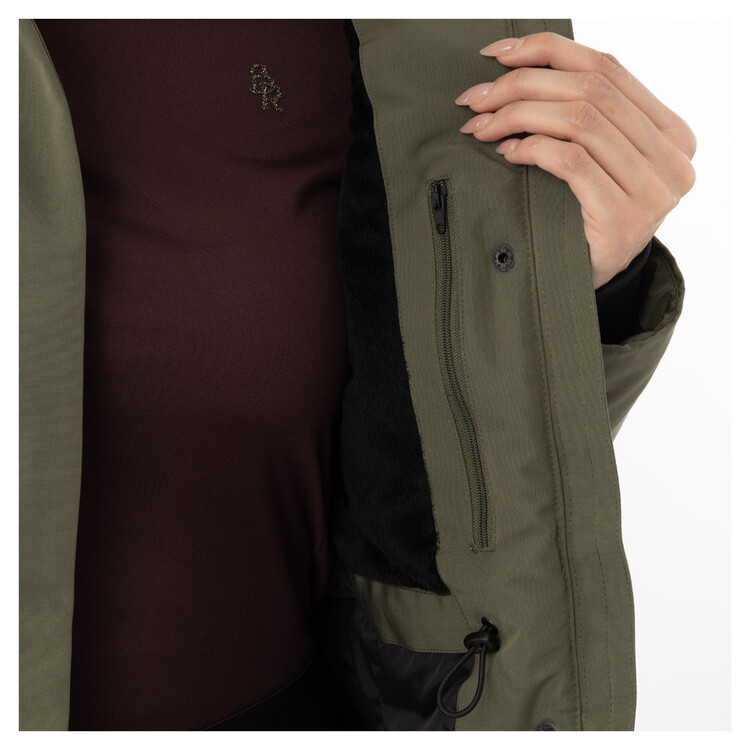 BR Fleur Lange winterjas waterdicht