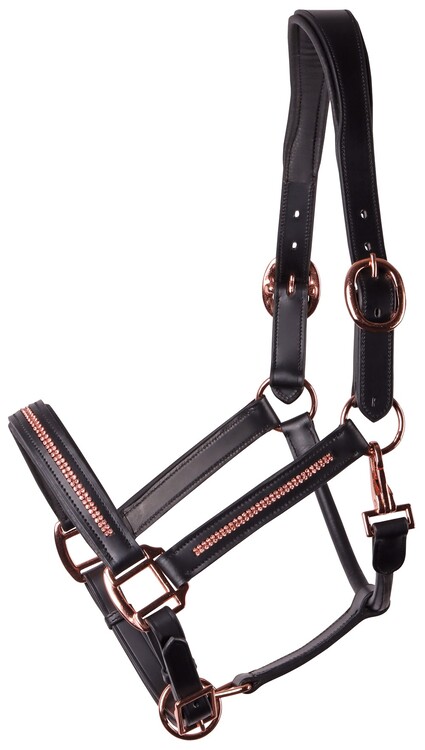 Harry's Horse Halster Leder Metallic