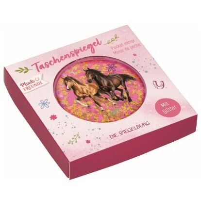 Horse friends Pocket spiegeltje 