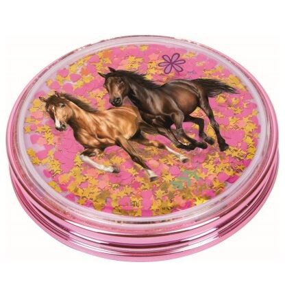 Horse friends Pocket spiegeltje 
