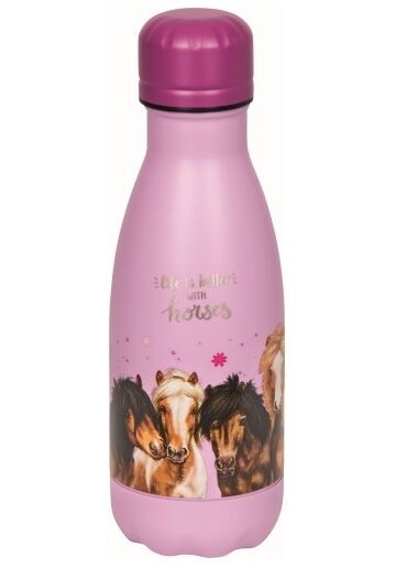 Horse friends Stainless steel drinkfles