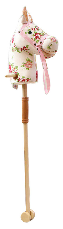 HB Stokpaard Pinky Flower met geluid