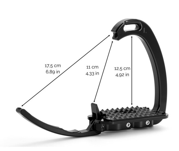 Tech Stirrups Venice Dressage Sloped veiligheidsstijgbeugel