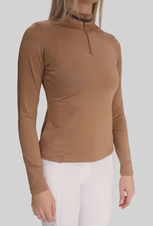 Montar MoAvina Trainingstop Longsleeve Crystal Deco