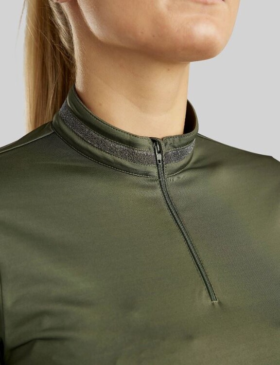 Montar MoAvina Trainingstop Longsleeve Crystal Deco