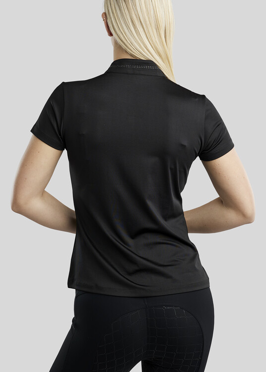 Montar MoBlair Junior Trainingsshirt Gun Metal Crystals