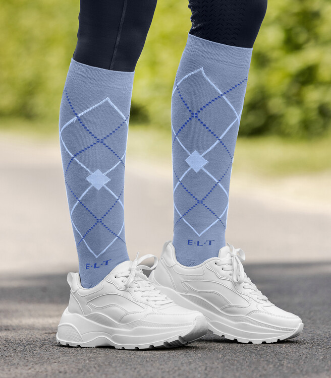 ELT Paardrijsokken Argyle
