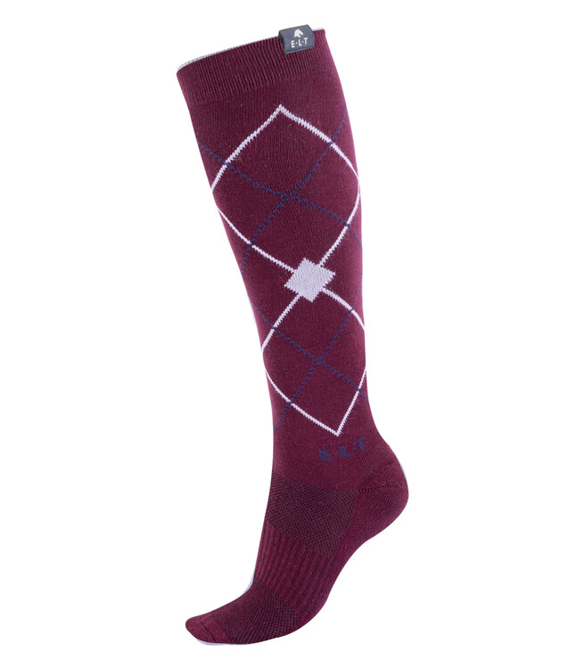 ELT Paardrijsokken Argyle