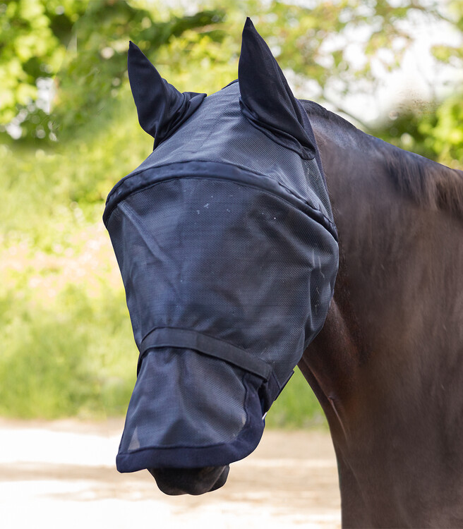 Waldhausen Premium Space Vliegenmasker met oren- en neusbescherming