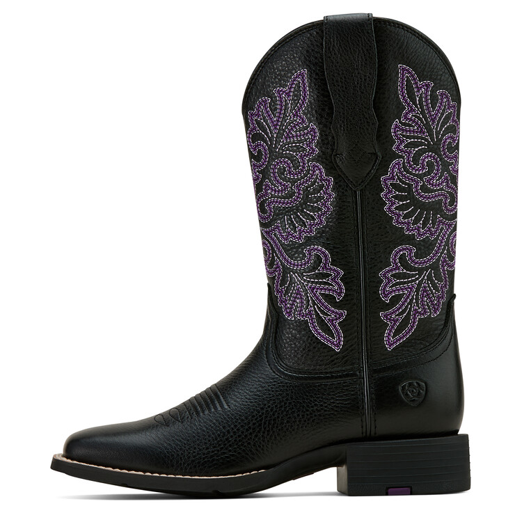 Ariat Round Up Wide Square Toe StretchFit Westernlaars dames