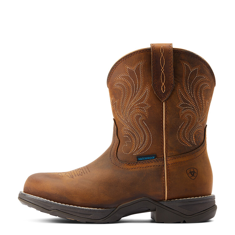 Ariat Anthem Round Toe Shortie Waterproof Westernlaars dames