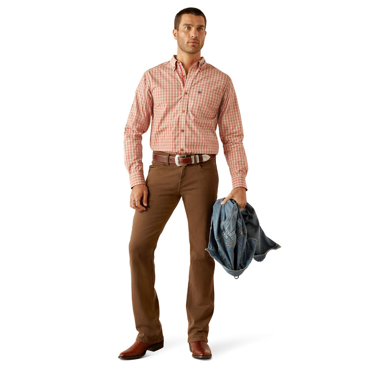 Ariat Men's Pro Series Team Packer Fitted Shirt
