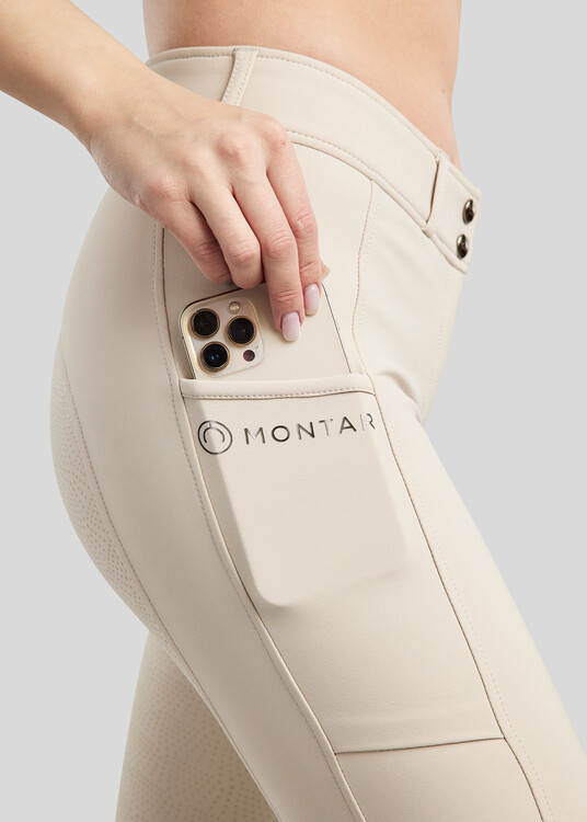 Montar Rijbroek Highwaist Megan Phone Pocket FullGrip