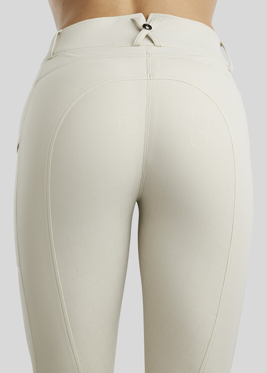Montar Rijbroek Highwaist MoMaggie Gun Metal Crystal FullGrip