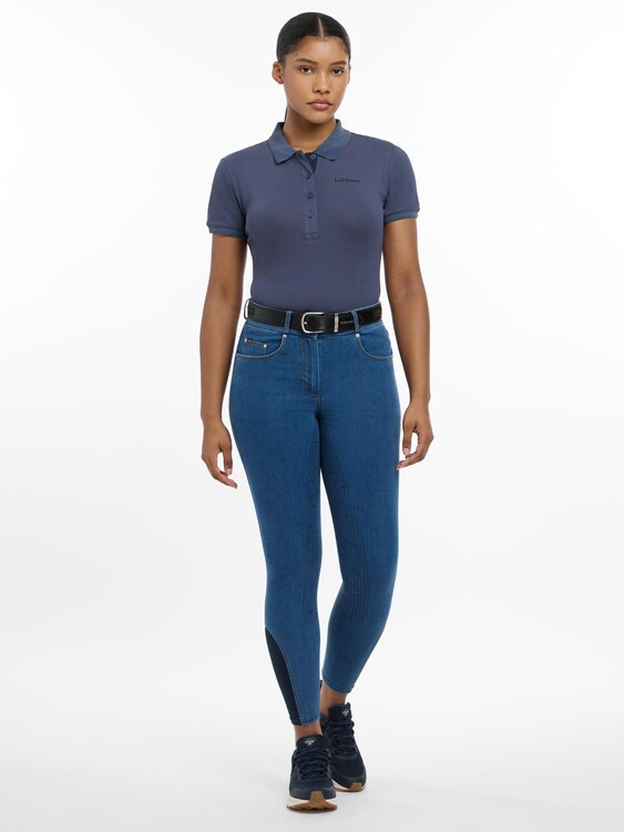 LeMieux Dolly Denim Damesrijbroek FullGrip