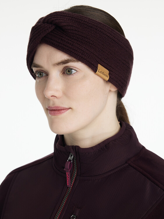 LeMieux Hoofdband Clara Rib Knot