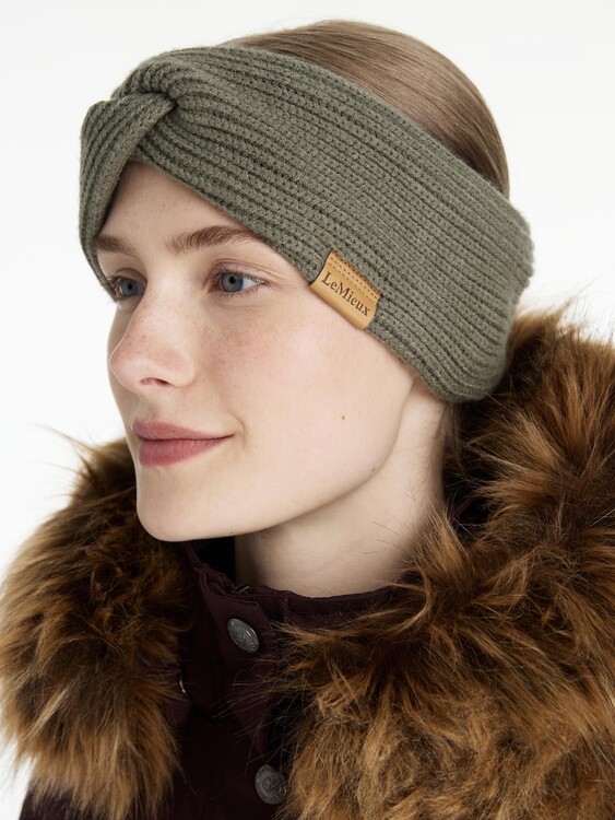 LeMieux Hoofdband Clara Rib Knot
