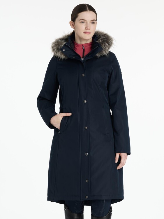 LeMieux Anya Winterjas Long Riding Coat Waterdicht