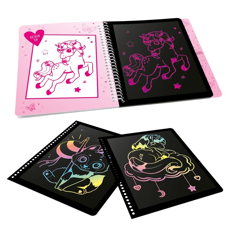 Kleurboek Ylvi Magic Scratch 