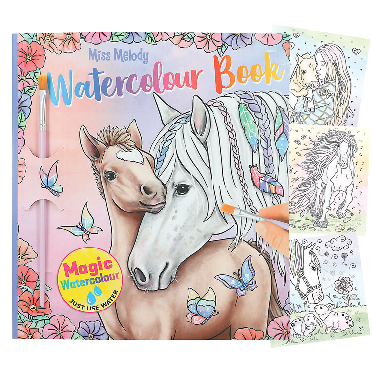 Watercolour Boek Miss Melody