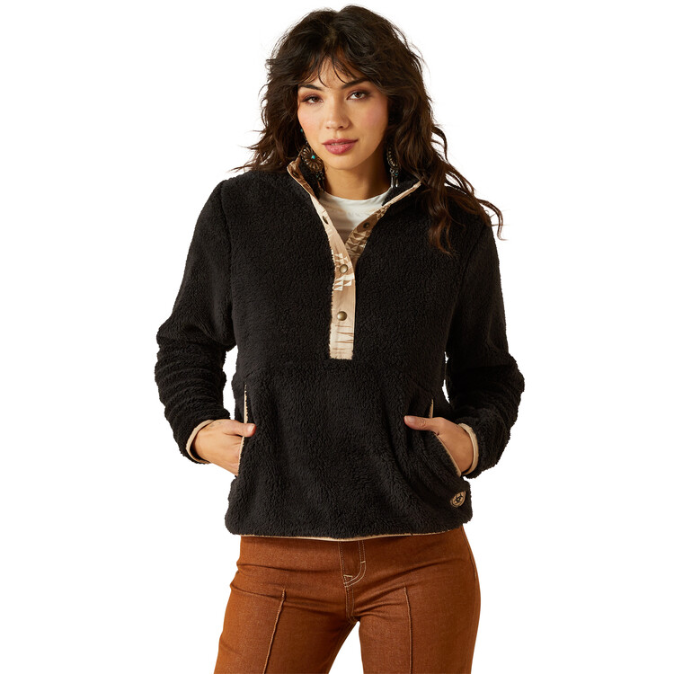 Ariat Berber Snap Front Sweatshirt Dames