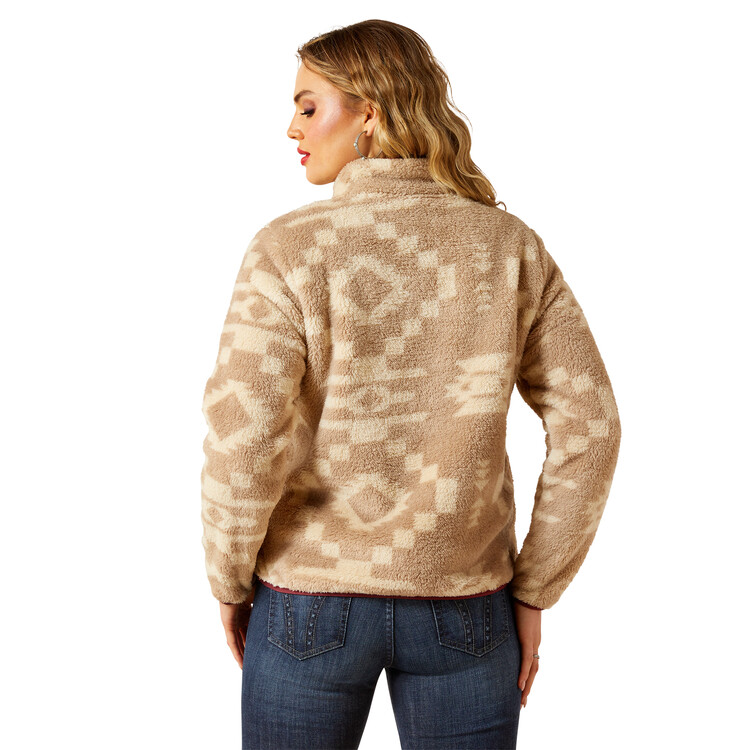 Ariat Berber Snap Front Sweatshirt Dames