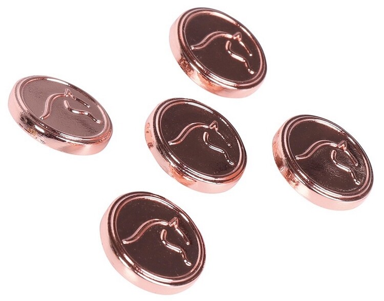 Harry's Horse Knopen set Metallic Horse
