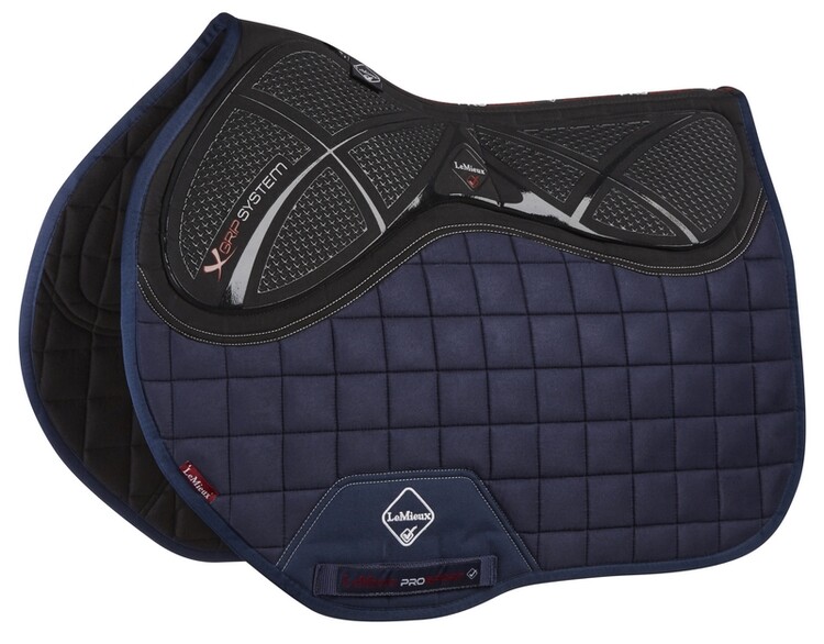 LeMieux Zadeldek X-grip EuroJump Square