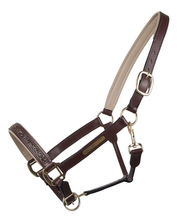 QHP Halster Leer Lupine