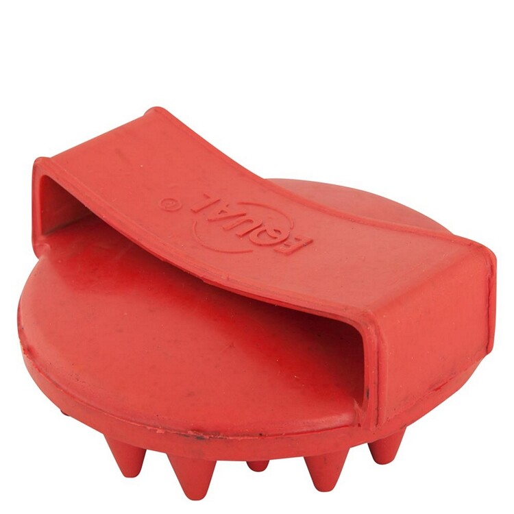 Premiere Rubberen ros/massageborstel