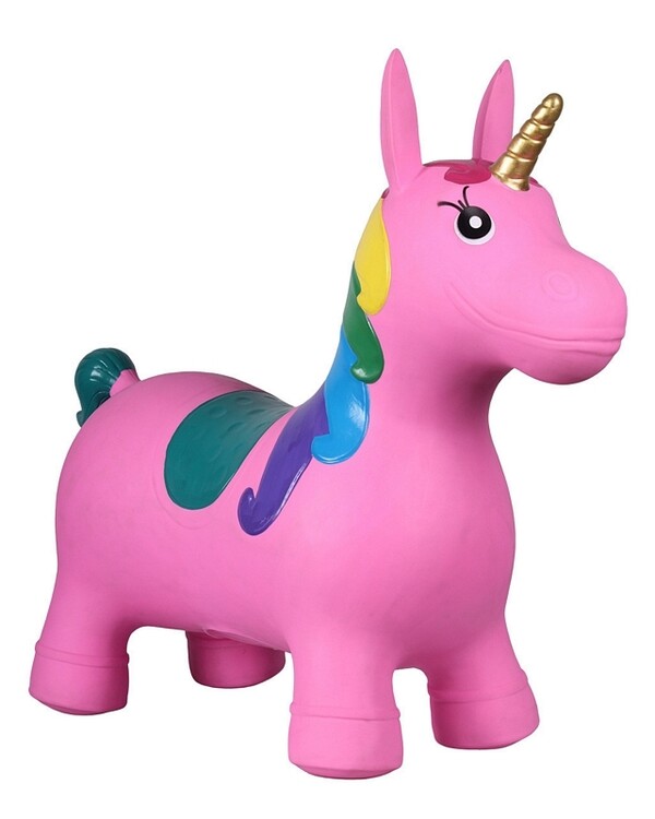 QHP Jumpy Unicorn speelgoedpaard