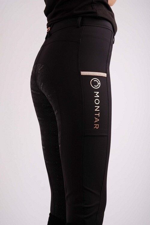 Montar Rijbroek Millie Rosegold Adjustable