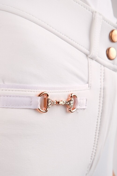 Montar Rijbroek Molly Rosegold Highwaist  Full Grip