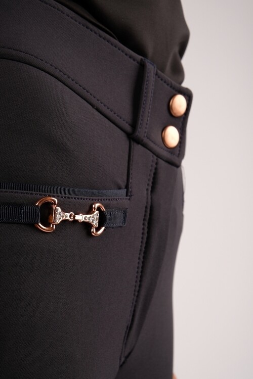 Montar Rijbroek Molly Rosegold Highwaist  Full Grip