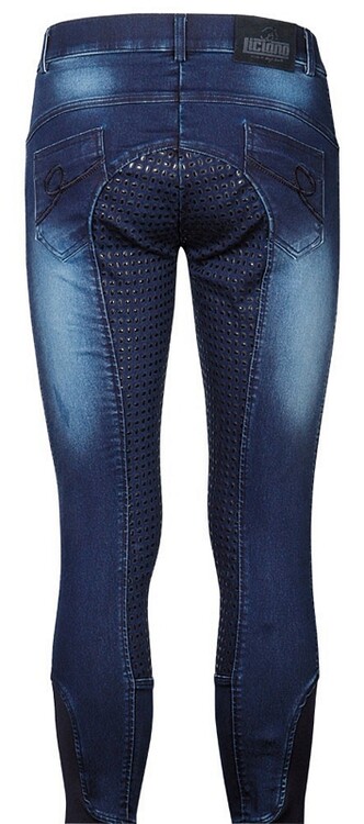 Harry's Horse Rijbroek heren Liciano Denim Full Grip