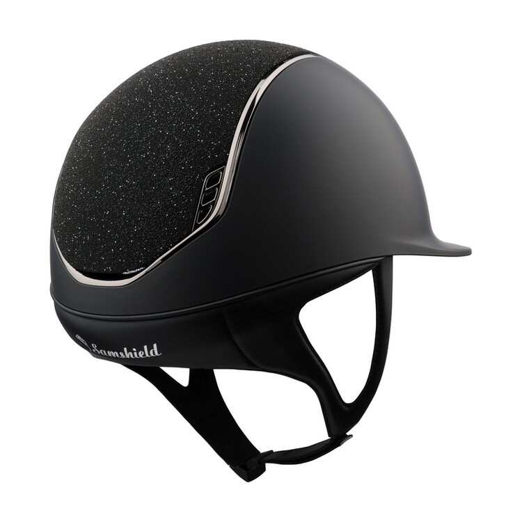 Samshield 2.0 Shadowmatt veiligheidscap Crystal Fabric Top