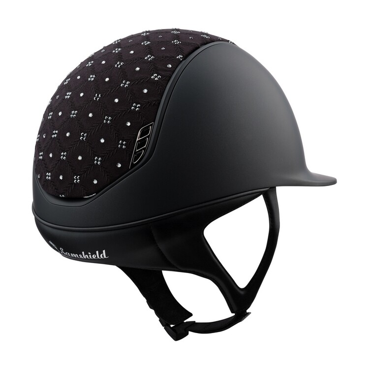 Samshield 2.0 Shadowmatt veiligheidscap Royal Flower