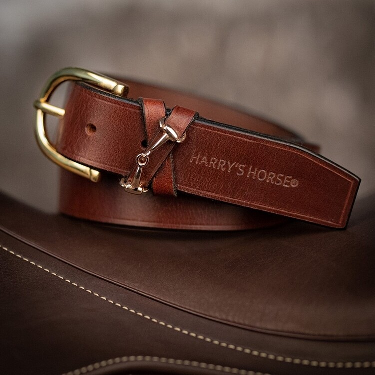 Harry's Horse Lederen Riem Bit