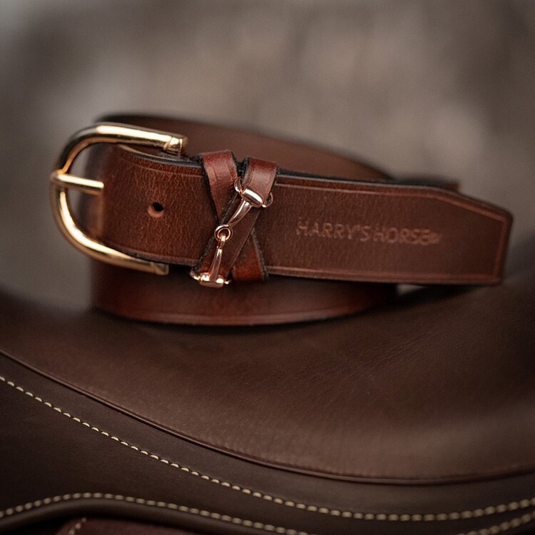 Harry's Horse Lederen Riem Bit