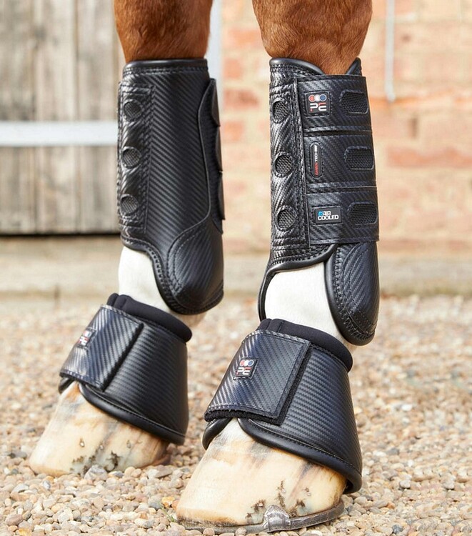 Premier Equine Carbon Tech Aircooled Eventing beschermers Voorbeen