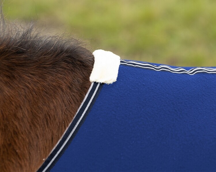 QHP Shetland Fleecedeken met singels