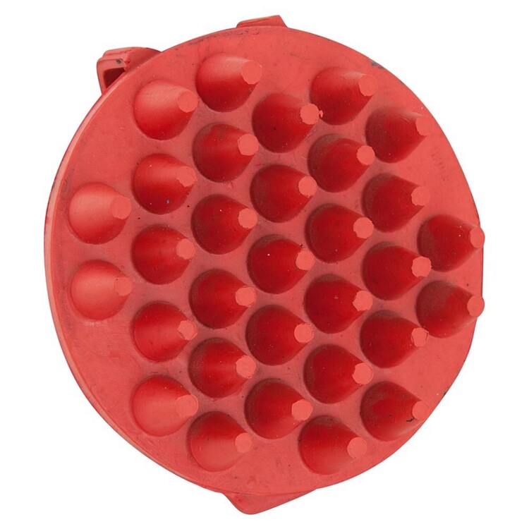 Premiere Rubberen ros/massageborstel