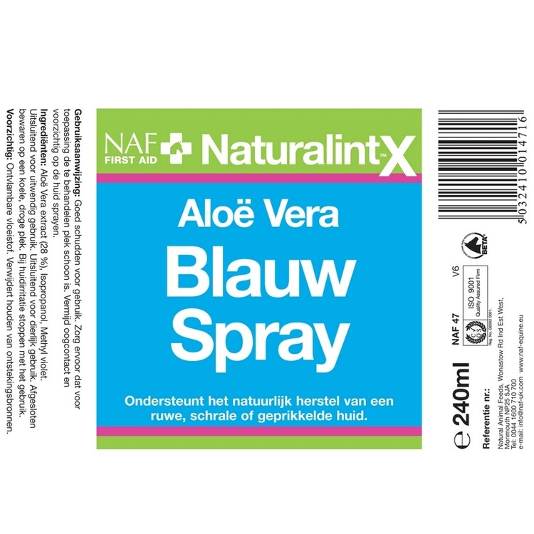 NAF Naturalintx Aloe Vera Blauw Spray